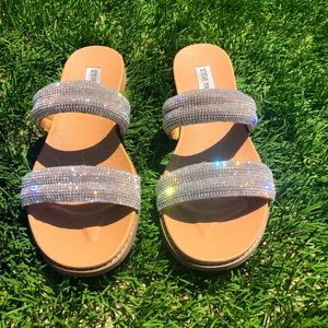 Steve Madden Yodey Rhinestone Sandals